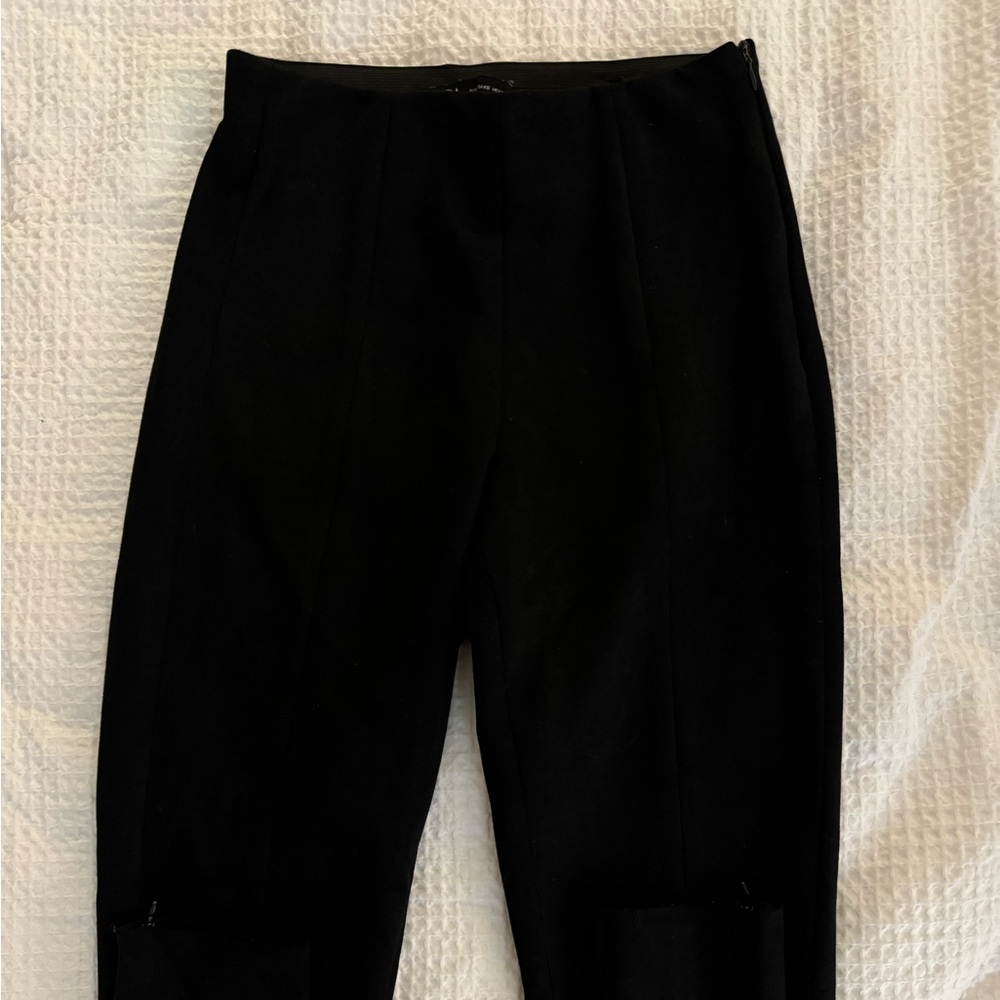 Zara Black Suede Pant